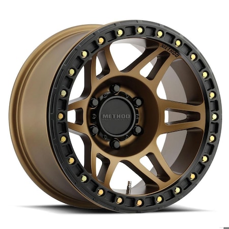 Method Race Wheels MR106 BEADLOCK 17X9 -44MM O/S 5X5 METHOD BRONZE W/ BH-H24125 MR10679050944B