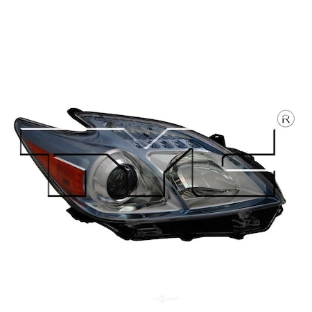 Tyc Capa Certified Headlight Assembly 20-9091-01-9