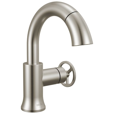 Delta Trinsic Single Handle Pull-Down Bathroom Faucet In Stainless 558HAR-SSPD-DST