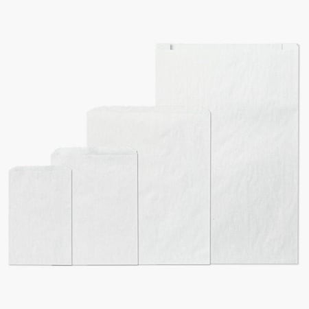 Nashville Wraps White Kraft Paper Merchandise Bag Assortment, 400 Bags Total, 400PK MBAWH