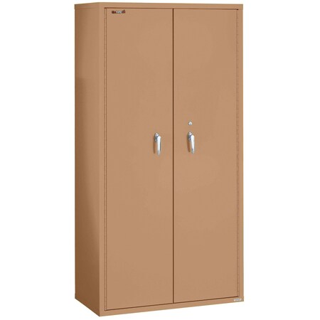 Fireking Storage Cabinet, 1 Hr Fire Rated, 72" High Sand CF7236-DSA