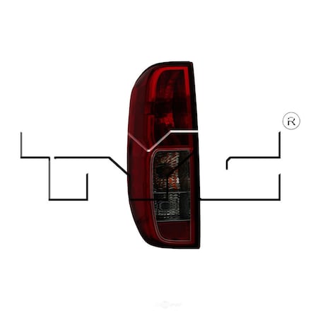 Tyc Capa Certified Tail Light Assembly 11-6096-00-9