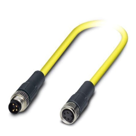Phoenix Contact SAC-4P-M8MS/ 0 5-542/M8 FS BK 1406194