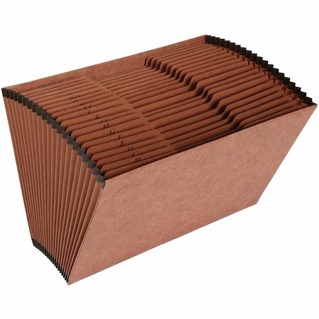 Business Source Expandable File Folders, Paper Stock, Brwn BSN26537