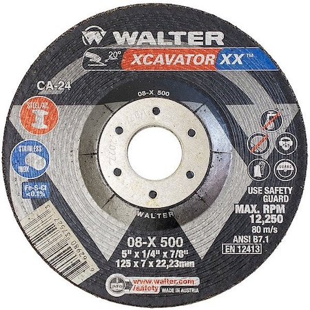 Walter Weld Cleaning Accessories, 1.7" L, 1 in 54B045
