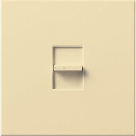 Lutron Lighting Dimmer, 1500 W Cap at 120VAC, Ivory NT-1500-IV