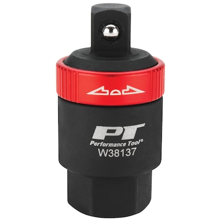Performance Tool 3/8 in. Dr. Ratcheting Adapter, Breaker Bar Ratchet, T-Handle Ratchet W38137