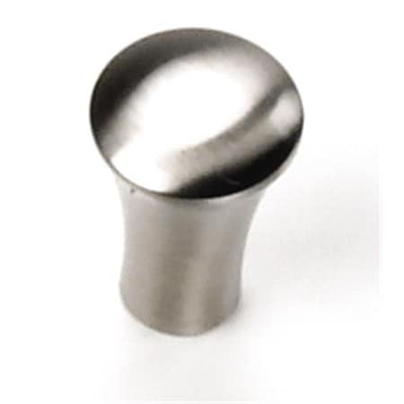 Laurey 0.63 in. Tapered Cone Knob Brushed Satin Nickel 26459