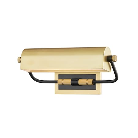 Hudson Valley Lighting Bowery 1 Light Picture Light 13.25 In. Aged Old Bronze 3714-AOB