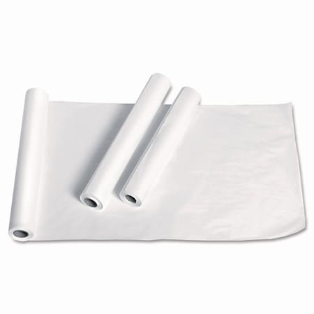 Medline Exam Table Paper, Deluxe Smooth, 18in x 225 ft, White, 12PK NON24322
