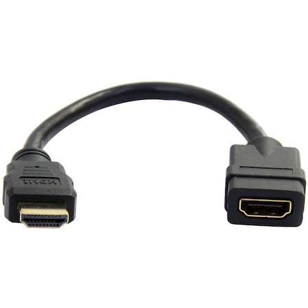 Startech.Com 6in HDMI Extension Cable M/F, 4K 30Hz HDMIEXTAA6IN