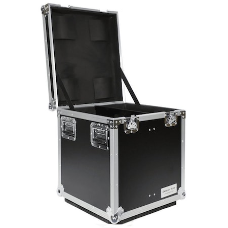 Deejay Led Fly Drive Case Durable Utility Trunk for assorted equipment w/Wheels TBHTUT222222W