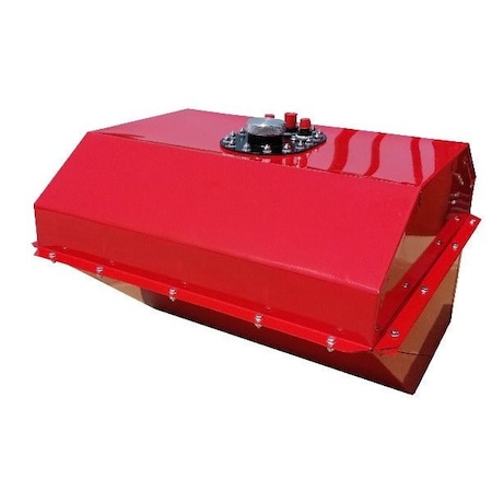 Rci FUEL CELL 28 Inch Length x 25 Inch Width x 19 Inch Height 32 Gallon Powder Coated Red Steel 1322DW
