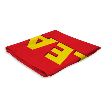 Showdown Displays 10.5 Ft  Value Razor Sail Sign Single-Sided Graphic - Clearance Red 908112-006