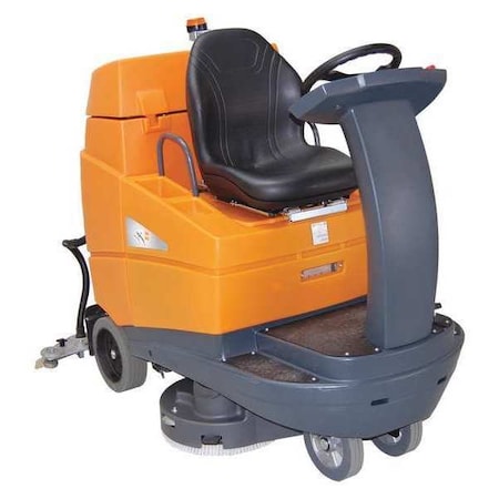 Taski Floor Scrubber, Heavy Duty, Battery D6116661