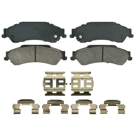 Wagner Brake QuickStop Rear Disc Brake Pad Set Ceramic,  ZD729