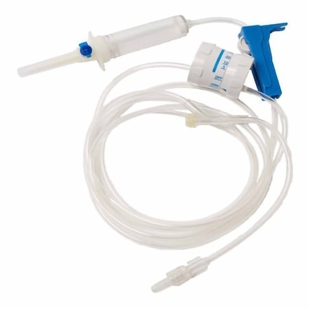 Truecare Primary IV Administration Set, 1 Port, 20 d/mL DR, 15u filter, 92", Tubing, TCBINF033G, 40PK 1144033_BX