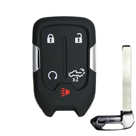 Aks Keys 2019 - 2020 Chevrolet Silverado Smart Key 5B Fob W/ Tailgate & Remote Start FCC# HYQ1EA - 13529632 RC-CHEVR-108C