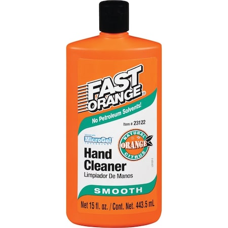 Permatex Fast Orange Smooth Orange Citrus Hand Cleaner 15 Oz. 23122