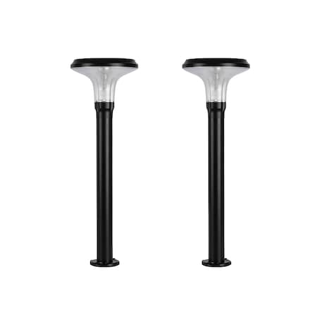 Gama Sonic Vantage Bollard Solar Pathway Light, 2PK 314BP250000