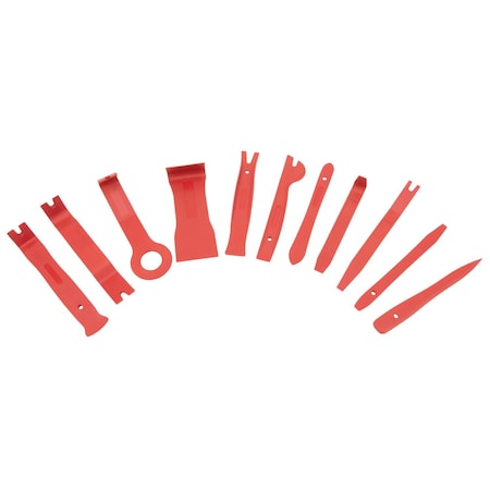 Performance Tool 11 pc. Trim Removal Tool Set, Car Stereo Trim, Door Panels, Nylon W80643