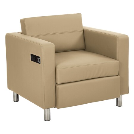 Office Star Products Atlantic Chair, Dillon Buff ATL51-R104