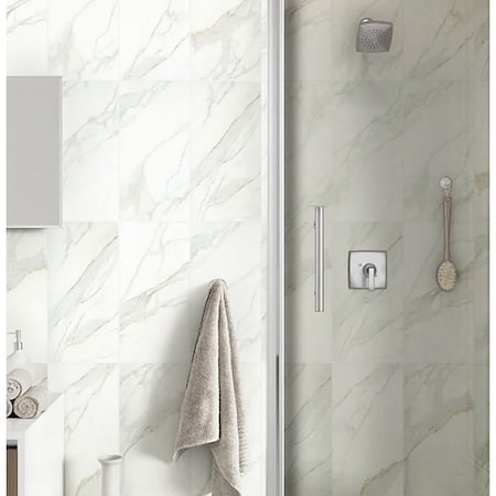 Emser Tile Nobleza Series Porcelain Tile, 24 in L Tile, 12 in W Tile, Rectified Edge, Rectangular Pattern, 8PK F19NOBLLU1224