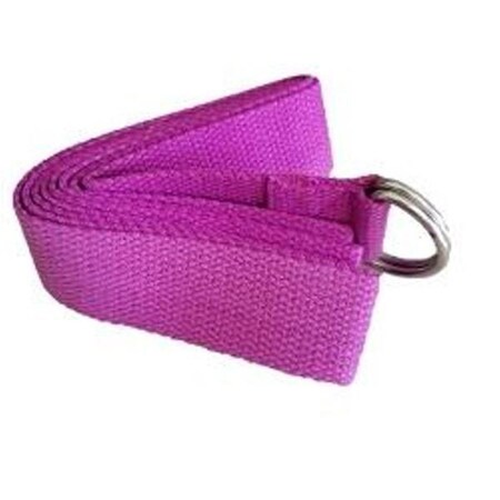 Apariencia OM131107-Purple 6 ft. Deluxe Regular D-Ring Yoga Strap - Purple AP2446086