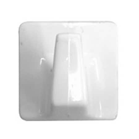 Ook Utility Hook, 10 lb, Plastic, White 72801