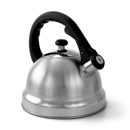 Mr Coffee Mr. Coffee Claredale 2.2 Quart Brushed Stainless Steel Whistling Tea Kettle with Nylon Handle 108075.01