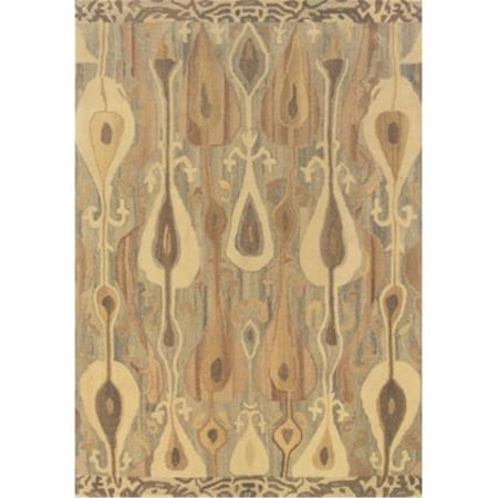 Sphinx By Oriental Weavers Oriental Weavers Anastasia 68001 4x6  Rectangle - Sand/ Ivory-100% Wool A68001107168ST