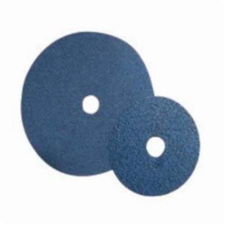 Norton BLUEFIRE F826P HEAVY DUTY COATED ABRASIVE DISC, 7 IN DIA, 7/8 IN CENTER HOLE, 50 66261138592