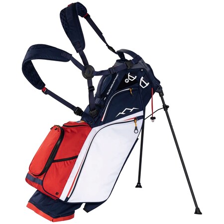 Sun Mountain E-3.5 Stand Bag, Navy/White/Red 1001-03
