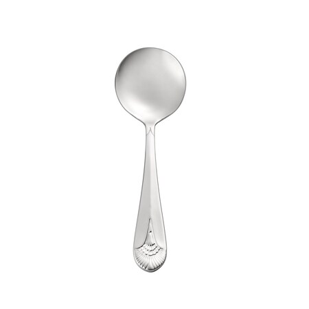Cac Foodservice CAC Stainless Royal Bouillon Spoon 18/8 Extra. Heavy-Weight 6 in Set of 12, 12PK 8001-04