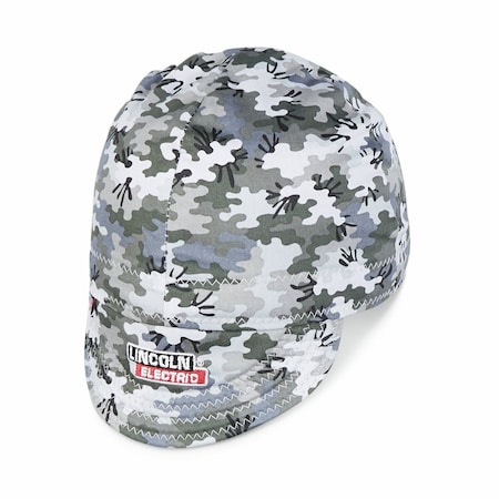 Lincoln Electric Welding Cap, Grey Camo, L K4821-L