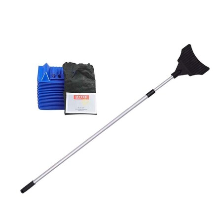 Mytee Products 20 Pcs 4in x 10in V-Shaped Corner Protectors & 8ft V-Shaped Extension Handle PCP10-20-VB-KIT