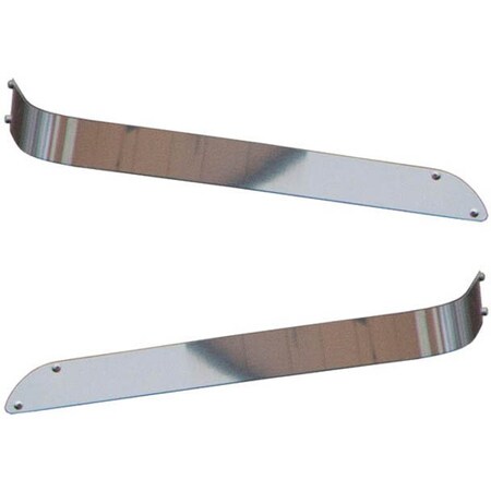 Replacement For Freightliner Cascadia 125 Year 2018 Stainless Steel Bumper Upper Corner Trim