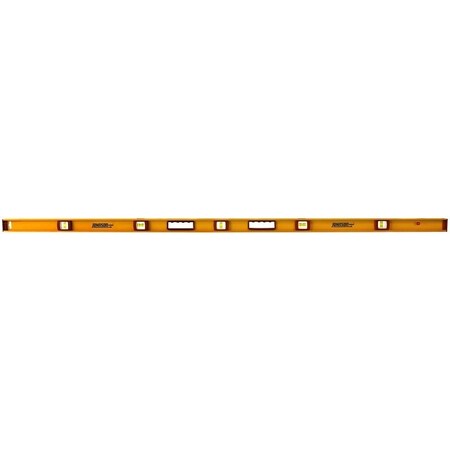 Johnson Level & Tool Johnson I-Beam Level, 78 in L, 5-Vial, Magnetic, Aluminum, Yellow 1234-7800