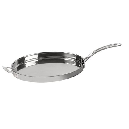 Primo Oval Fry Pan, 11 in Dia, Aluminum 8181-60/38