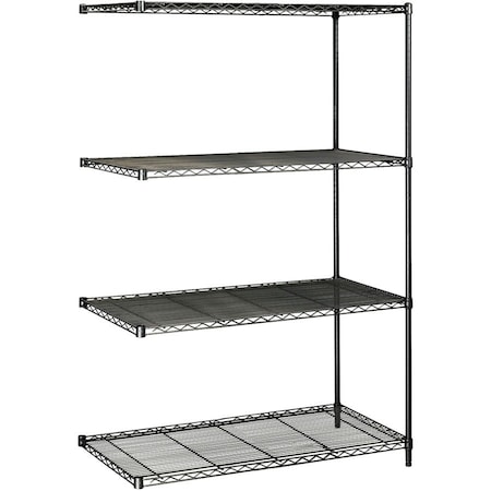 Safco Industrial Add On Kit, 48 x 24 5295BL