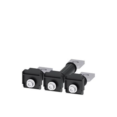 Siemens rear connection stud flat 3 units accessory for: 3VA13/14 3VA23/24 3VA9403-0QE00