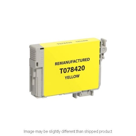 Epson Replacement T078420, YELLOW Compatible InkJet Ink, 515 page yield T078420-S