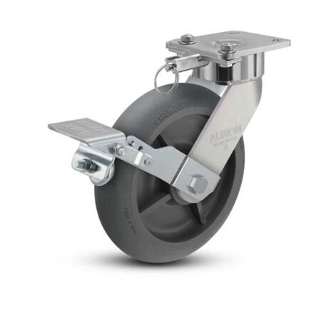 Albion Caster, Maintenance-Free, 8x2, 28XR08228S01LFBK 28XR08228S01LFBK