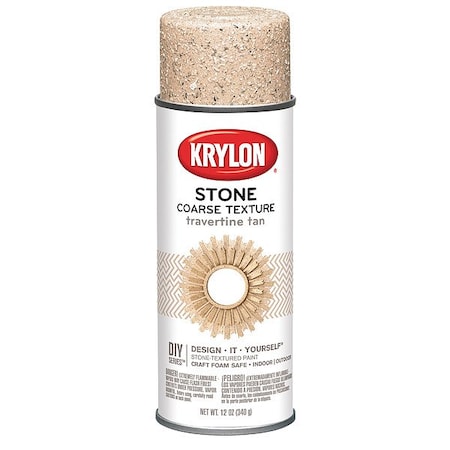 Krylon Spray Paint, Brown, 16 oz K18203