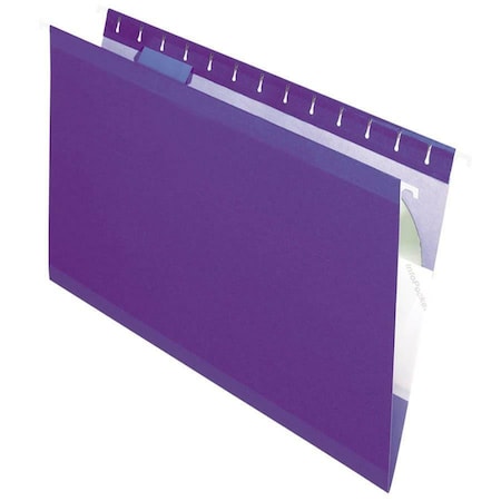 Esselte Pendaflex Reinforced Hanging Folders Kraft Legal Violet 25 per Box 415315VIO