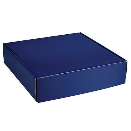 Nashville Wraps Navy Blue Gourmet Shipping Box, 12x12x3, 6PK 54NB