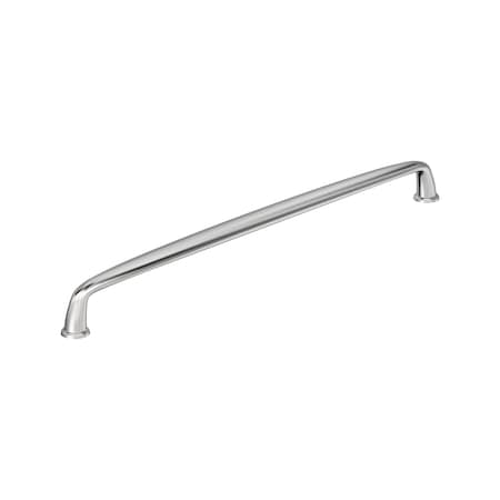 Amerock Kane 12-5/8 inch 320mm Center-to-Center Polished Chrome Cabinet Pull BP5381126