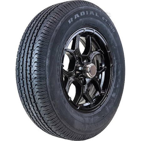 Hi-Run Radial ST Trailer Aluminum Wheel Assembl ASR1273
