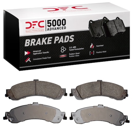 Dfc 5000 Advanced, Disc Brake Pad Set,  1551-0834-00