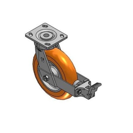 Albion Caster, Maintenance-Free, 8x2, 18AN08228SFBB 18AN08228SFBB